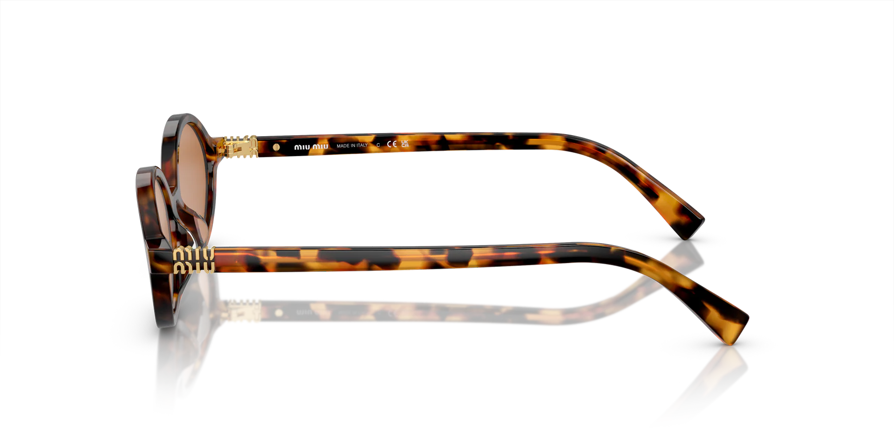 MU Brown Sunglasses 50mm