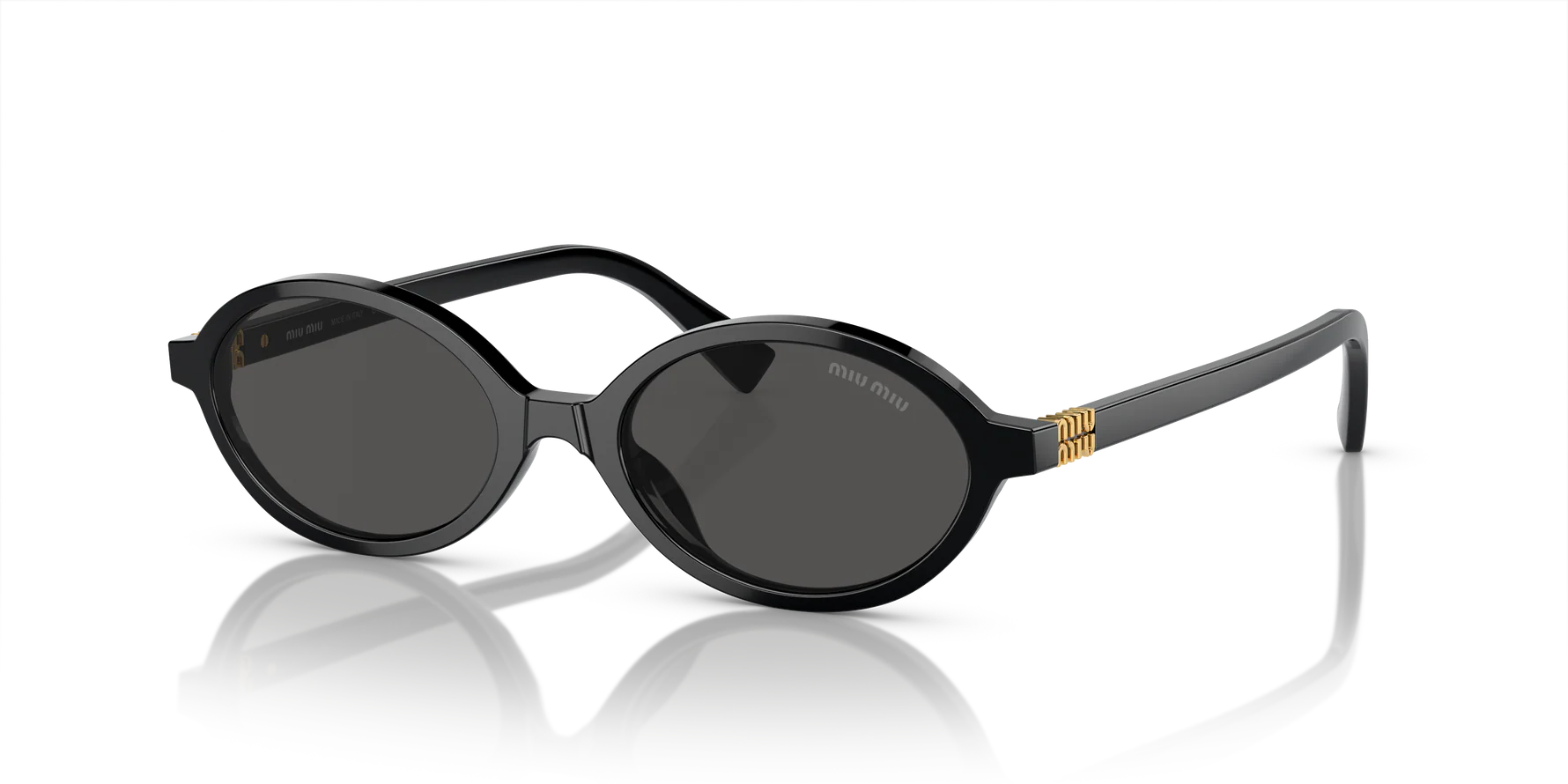 MU Black/Gold Sunglasses 50mm