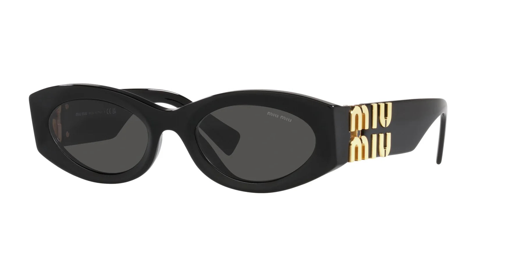 MU Black/Gold Sunglasses 54mm