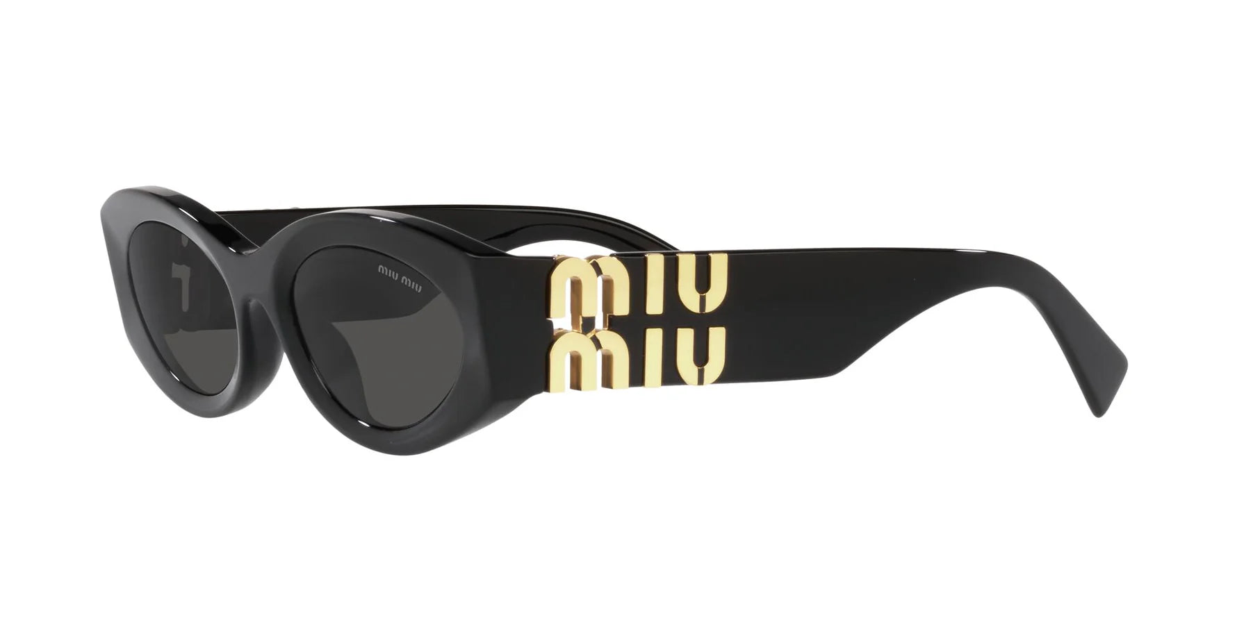 MU Black/Gold Sunglasses 54mm