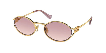 MU Pink/Gold Sunglasses 54mm