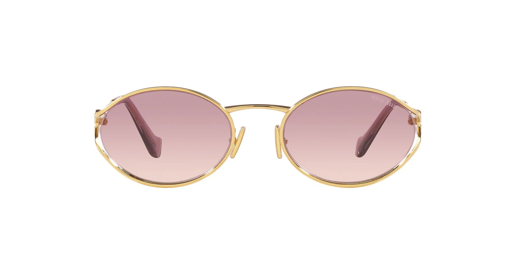 MU Pink/Gold Sunglasses 54mm