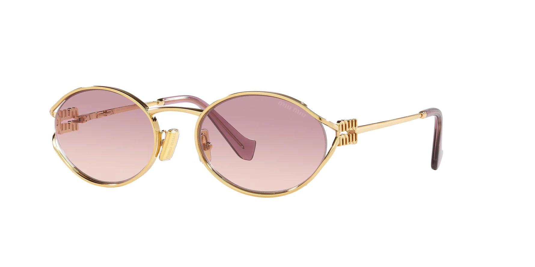 MU Pink/Gold Sunglasses 54mm
