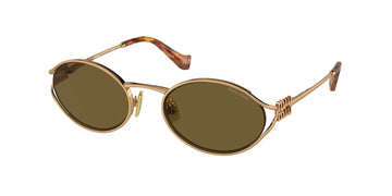 MU Olive/Gold Sunglasses 54mm