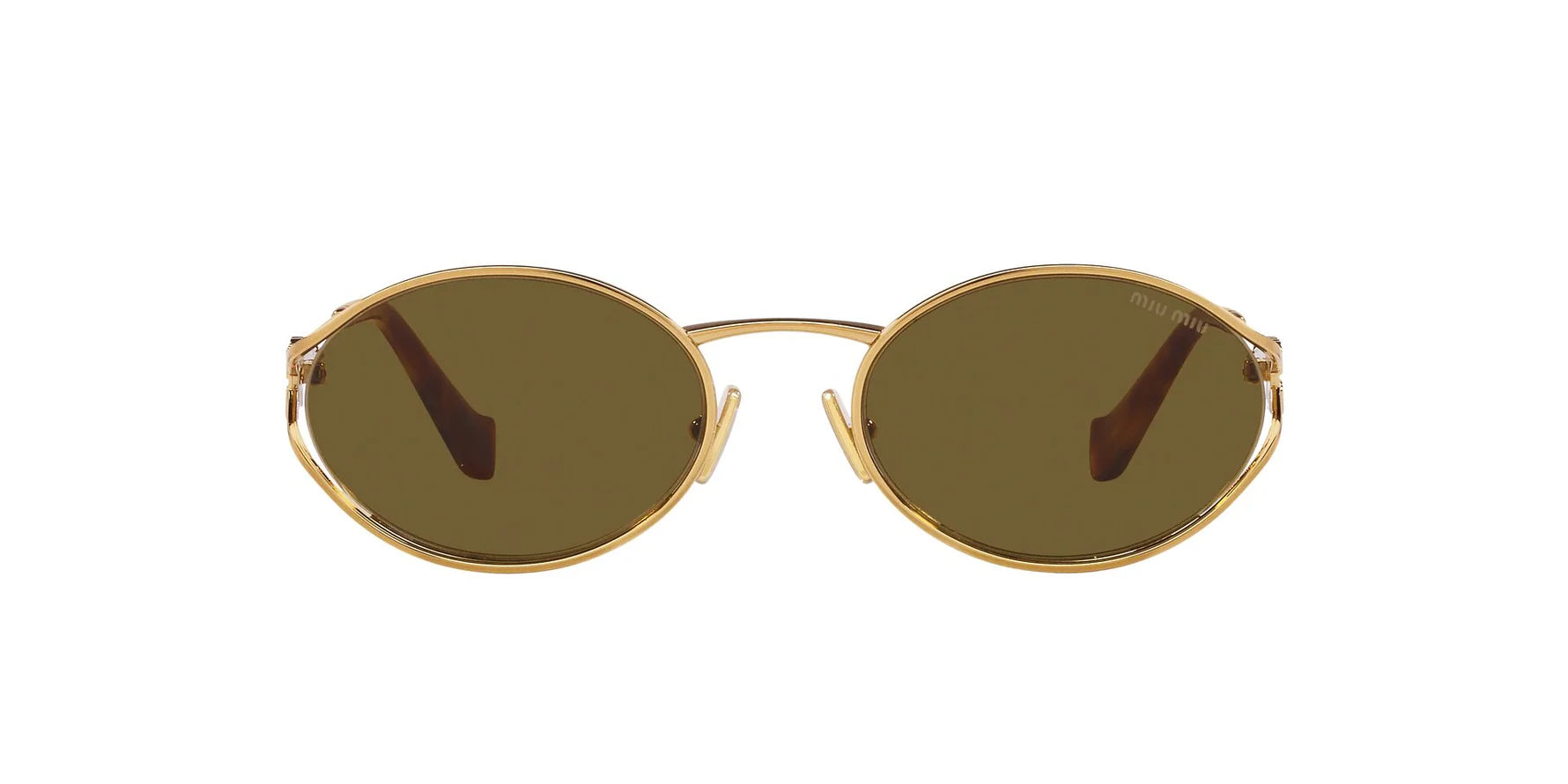 MU Olive/Gold Sunglasses 54mm