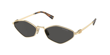 MU Black/Gold Sunglasses 56mm