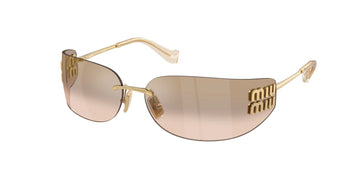 MU Brown/Gold Sunglasses 75mm