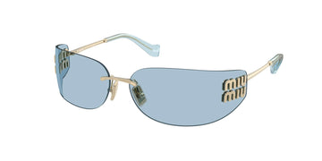 MU Blue/Gold Sunglasses 75mm