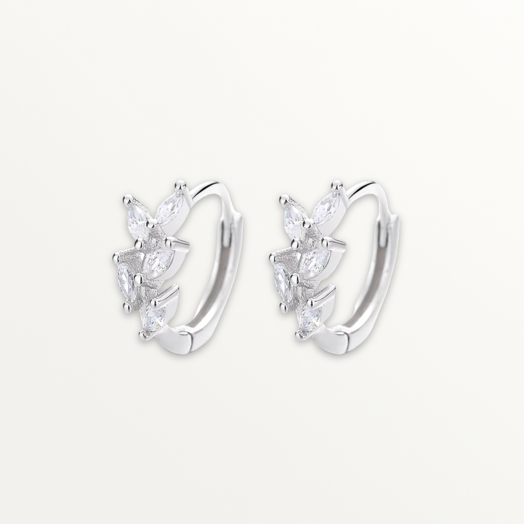 Fash Hoop Earrings Sliver