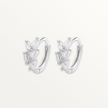 Fash Hoop Earrings Sliver