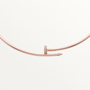 Karti Bangle Necklace Rose Gold