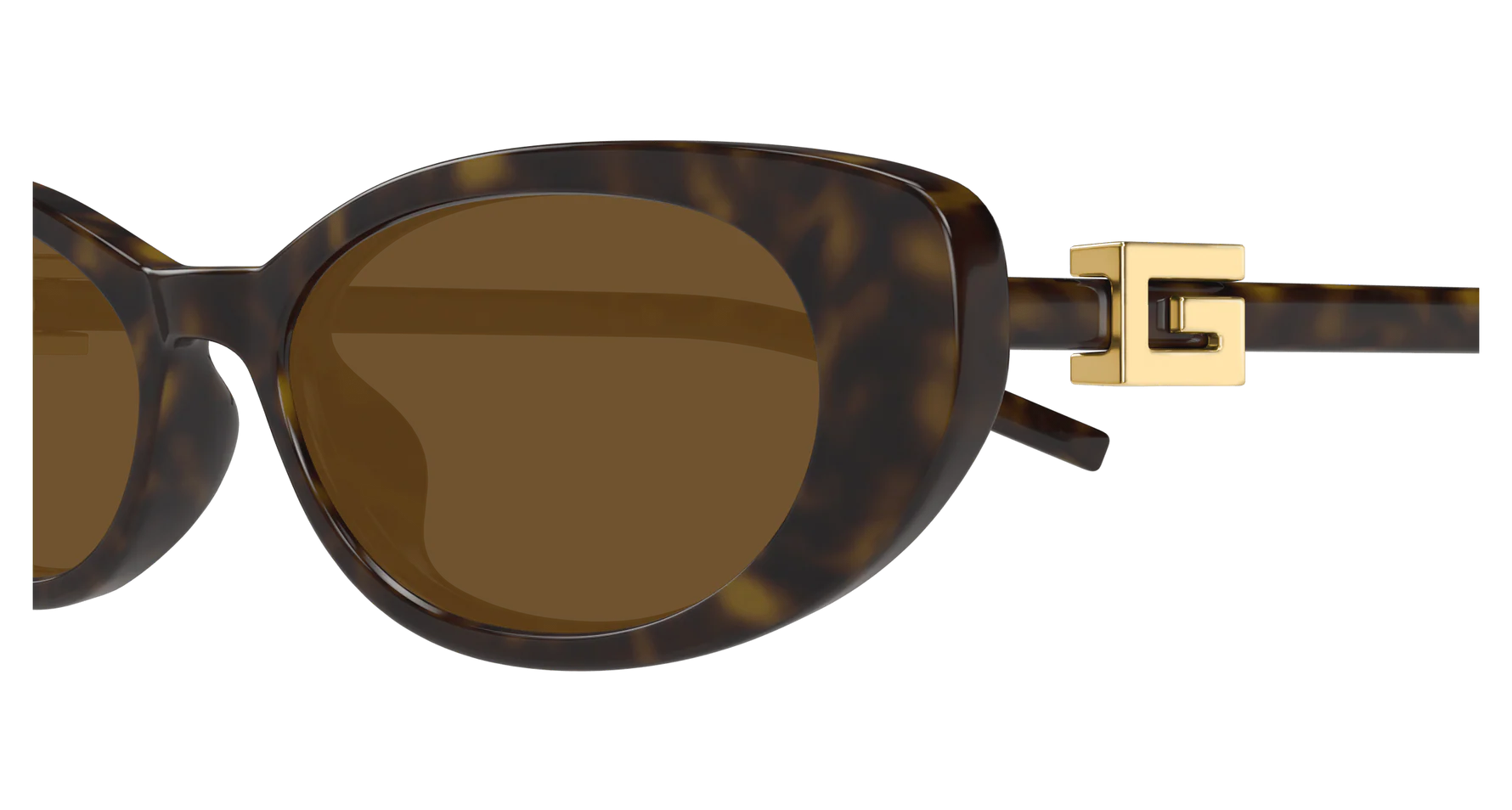 GU Brown/Gold Sunglasses 52mm