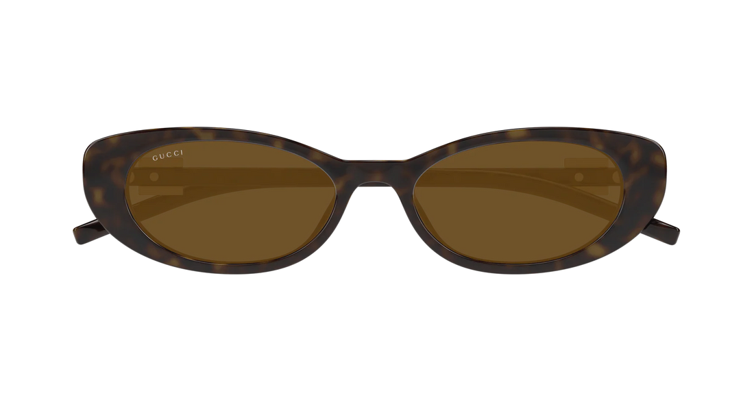 GU Brown/Gold Sunglasses 52mm