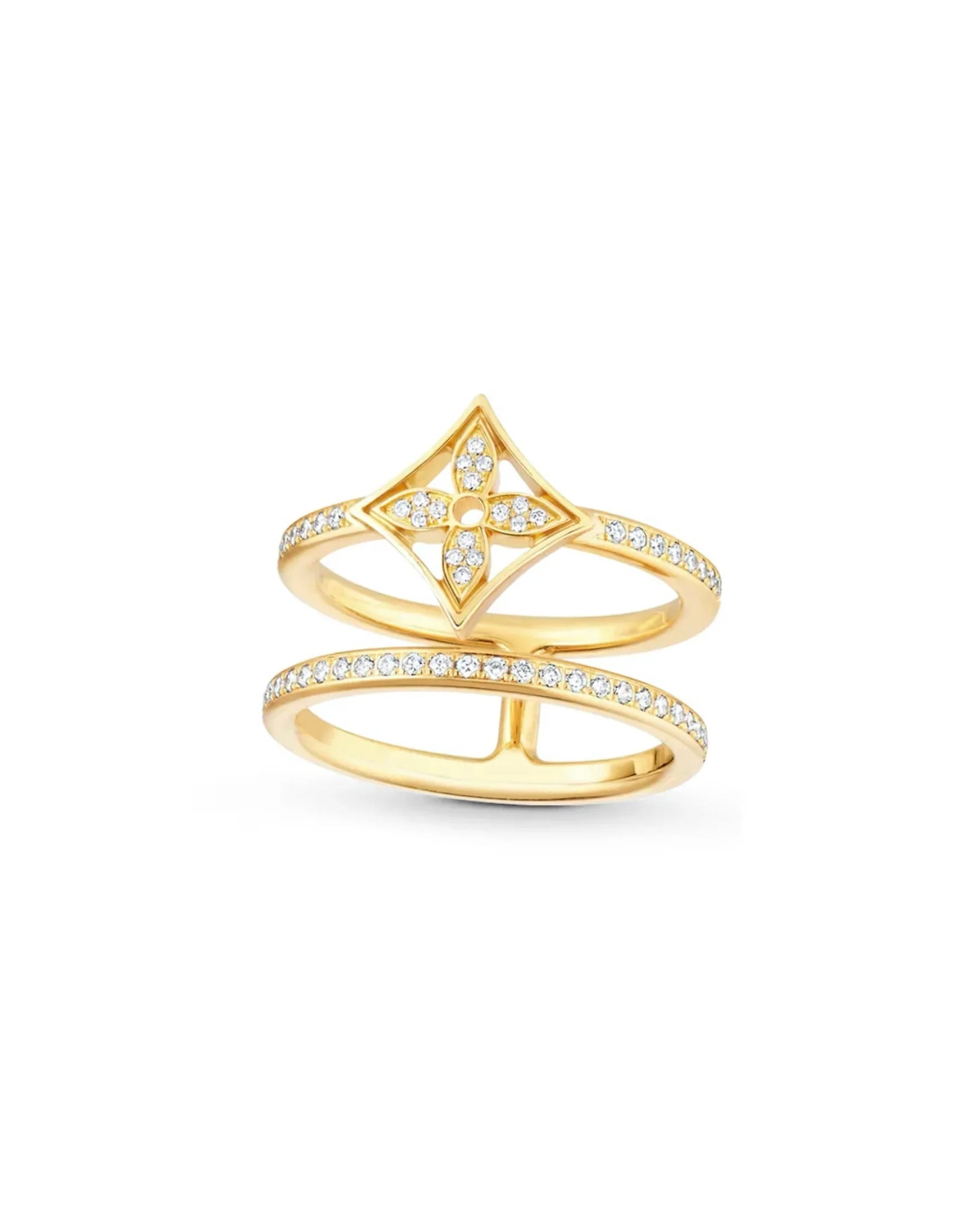 Lilly Star Ring Gold