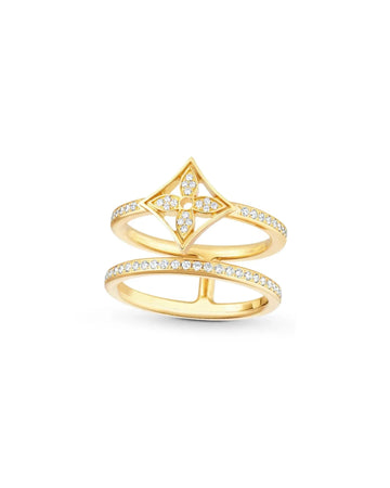 Lilly Star Ring Gold