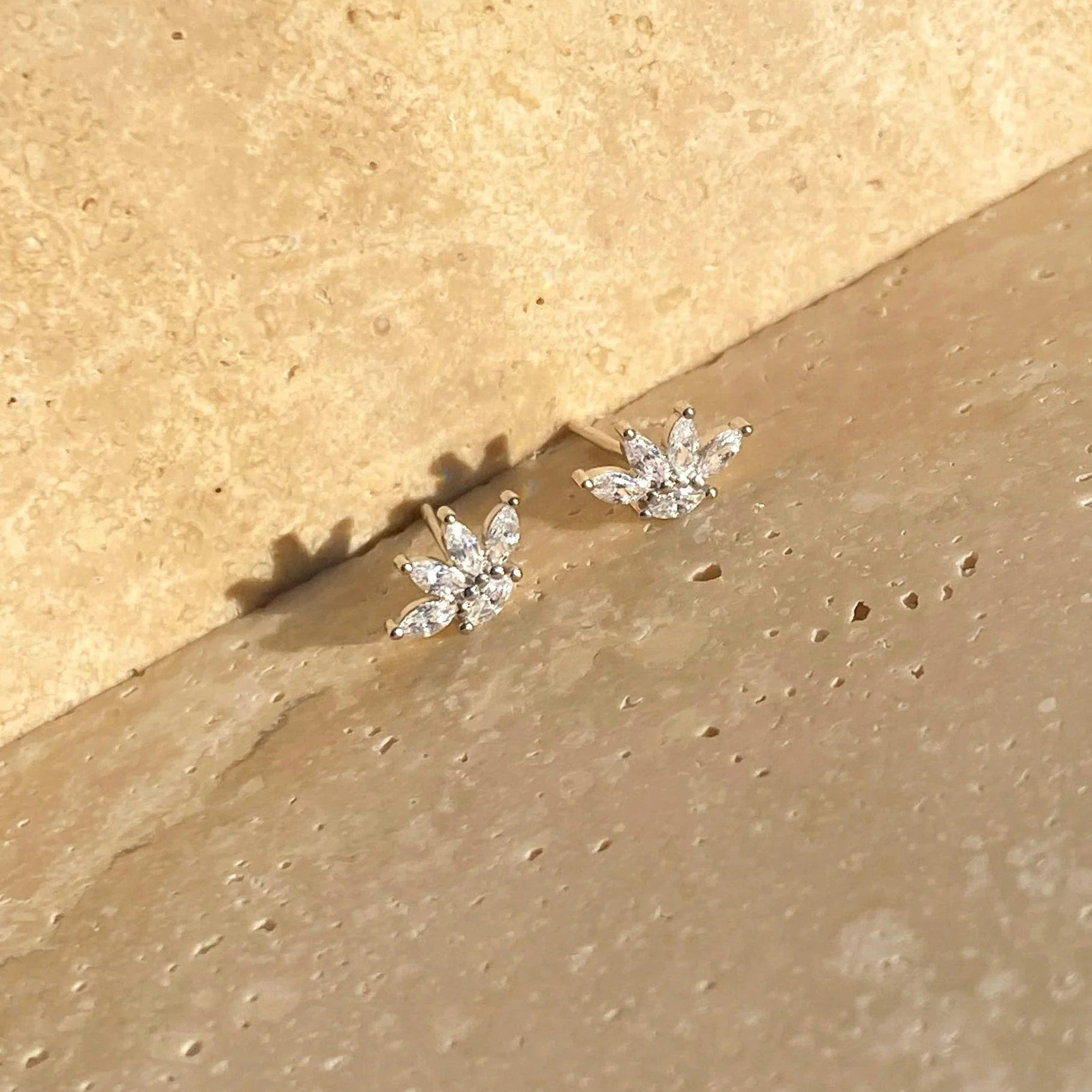 Angle Earrings Sliver