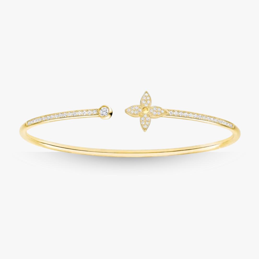 Lilly Star Cuff Gold