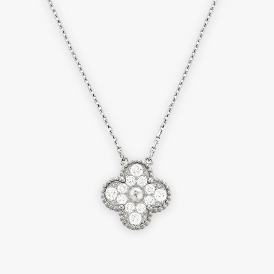 Petal Crystal Necklace