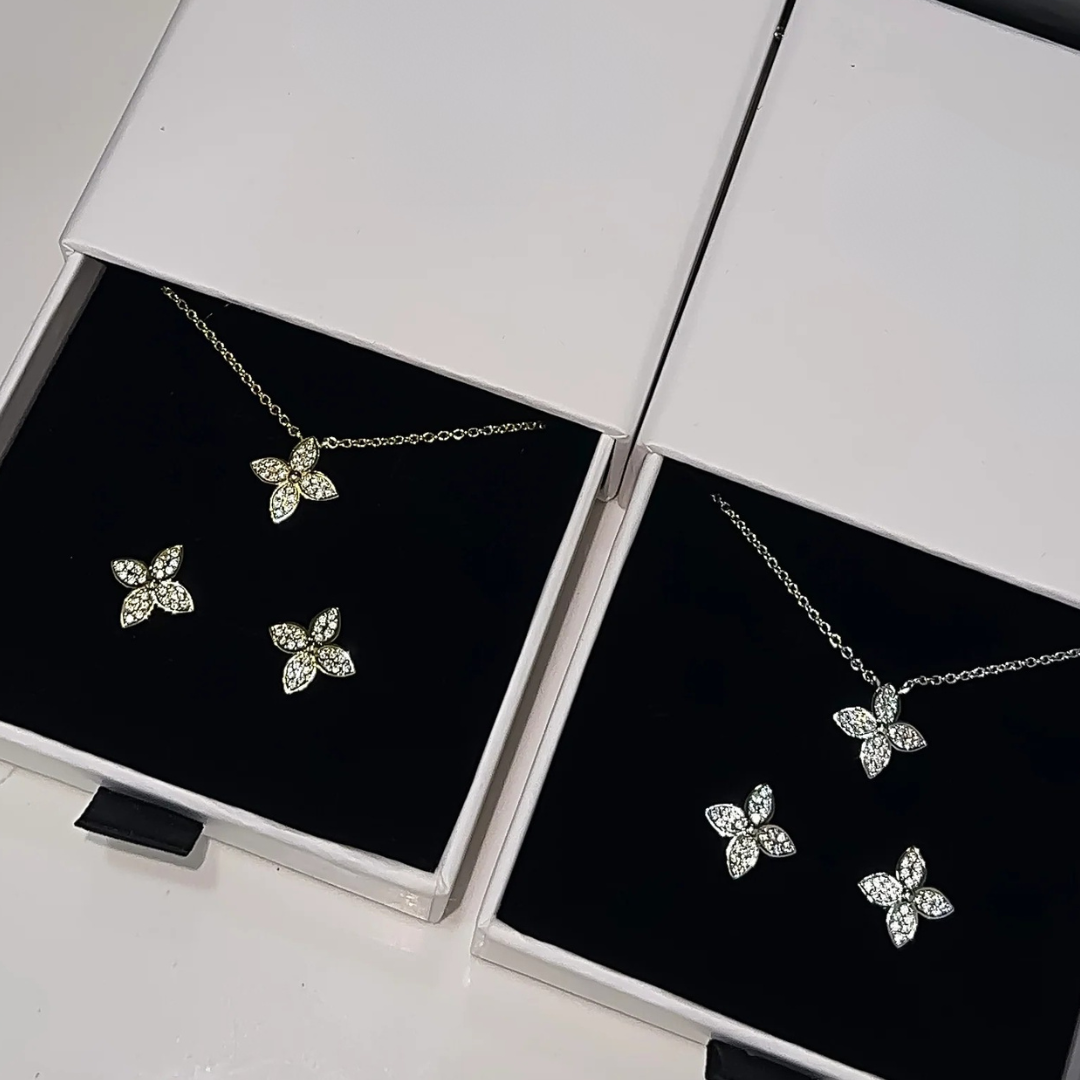 Lilly Star Set Sliver