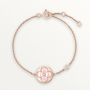 Lilly Flower Bracelet Rose Gold