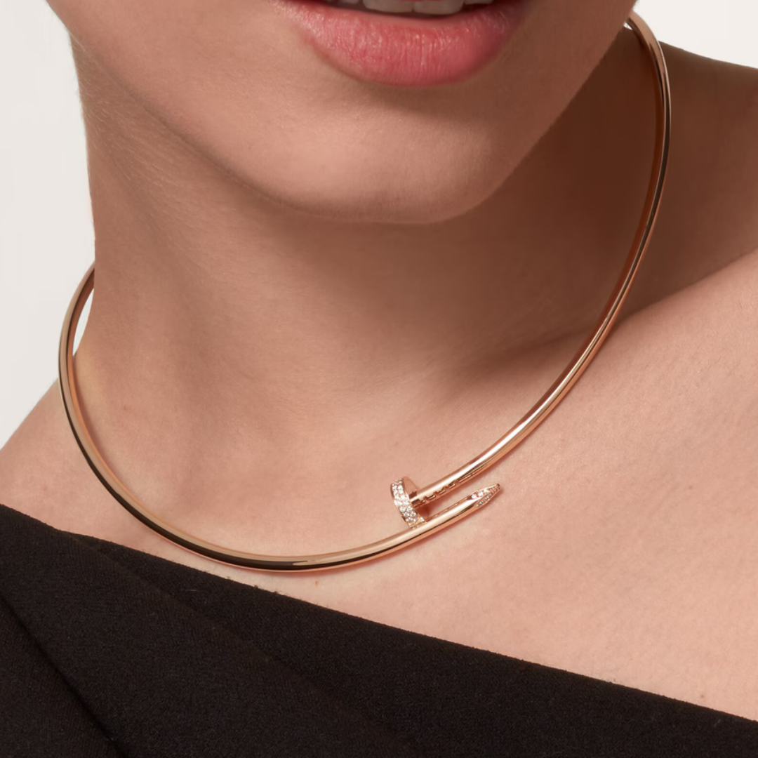 Karti Bangle Necklace Gold