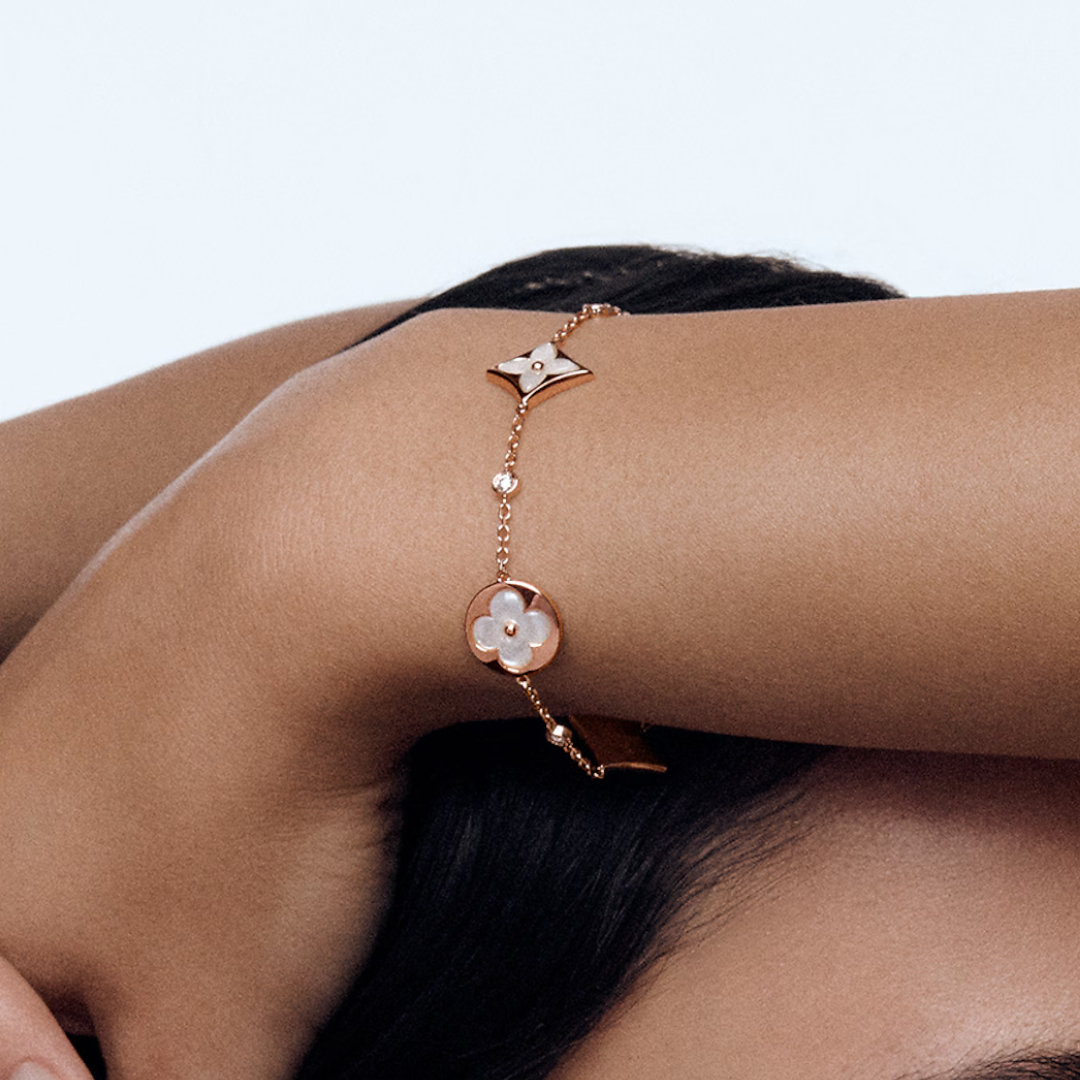 Lilly Star Bracelet Rose Gold