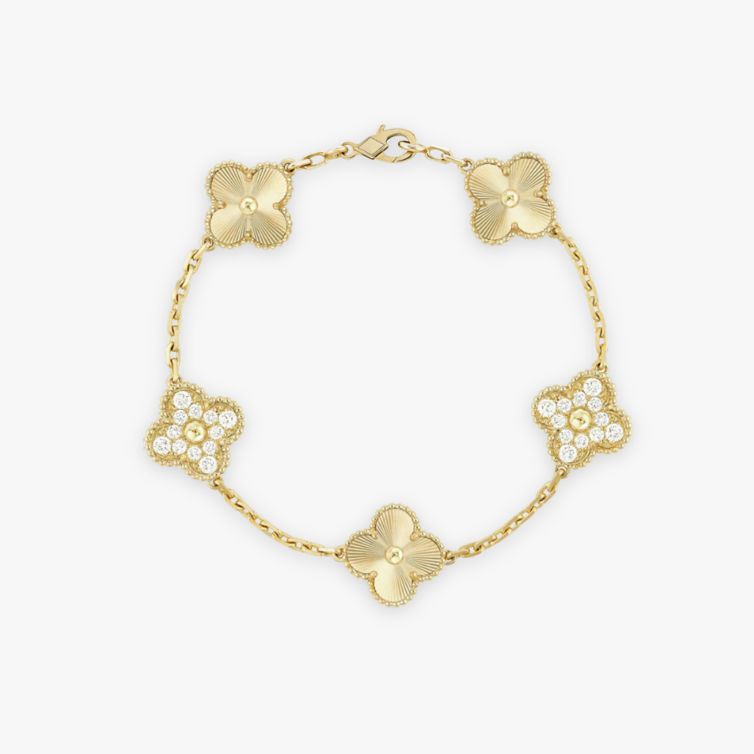 Petal Crystal Bracelet