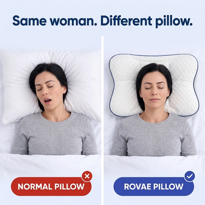 Same woman, different pillow
