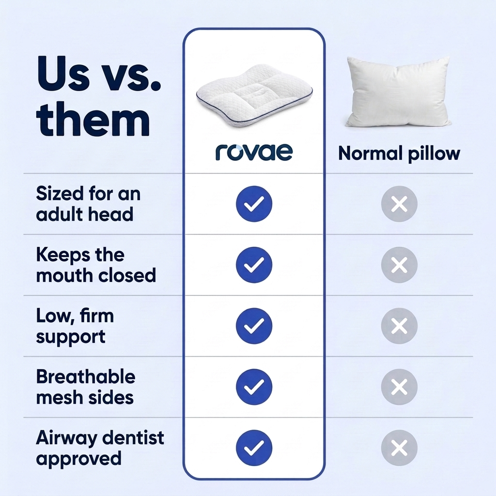 Rovae vs normal pillow