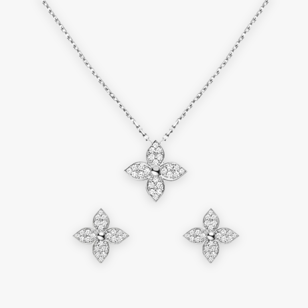 Lilly Star Set Sliver