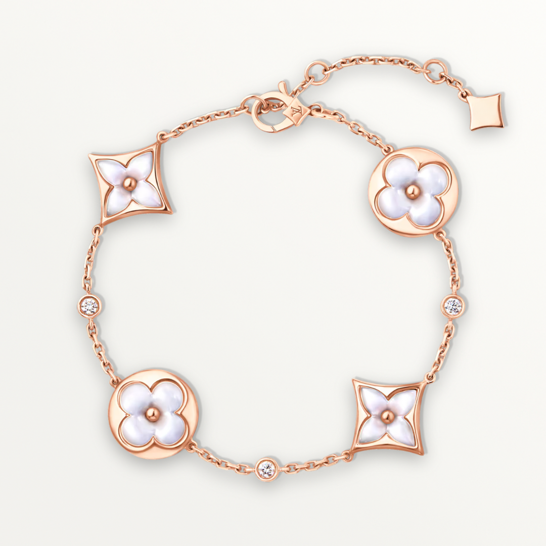 Lilly Star Bracelet Rose Gold