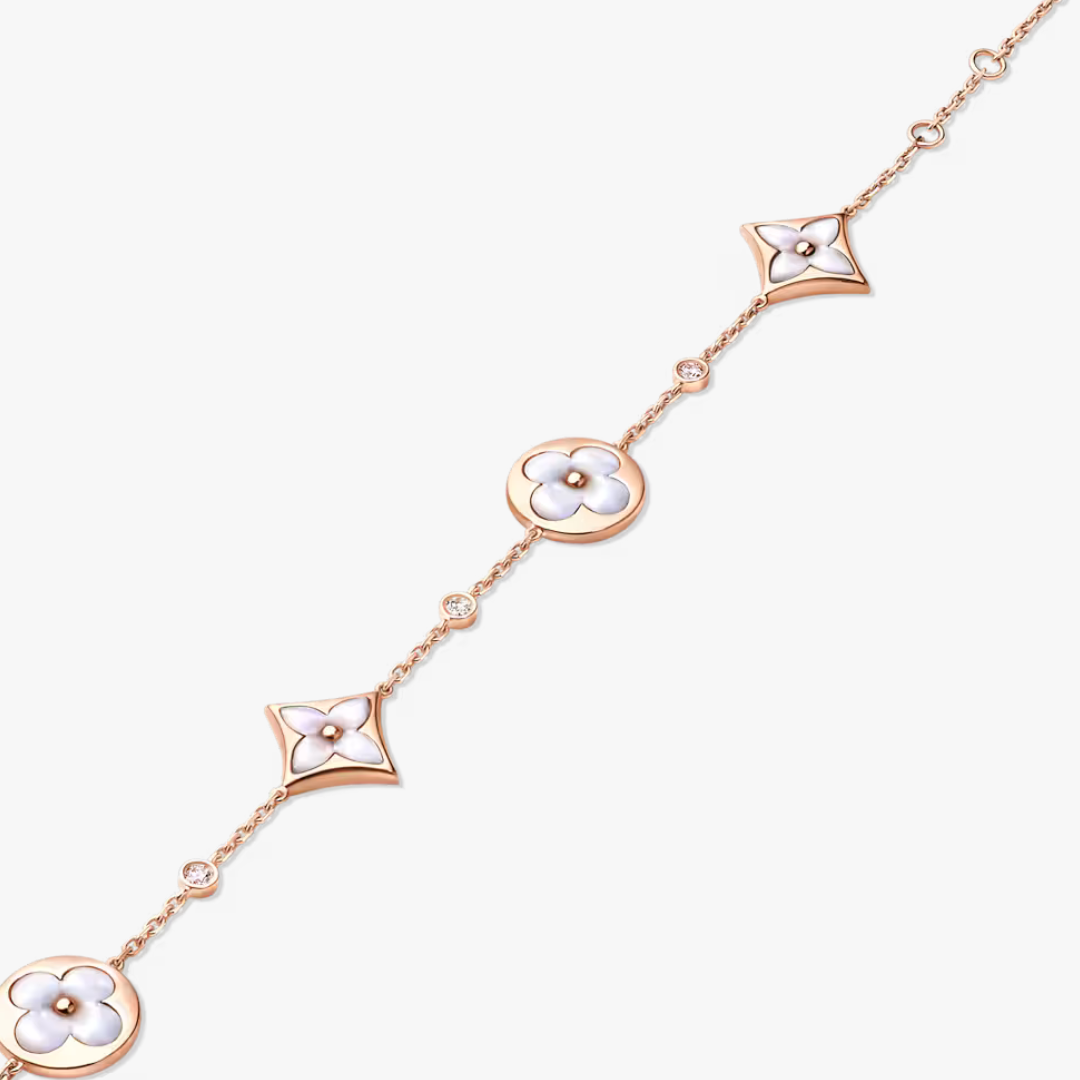 Lilly Star Bracelet Rose Gold