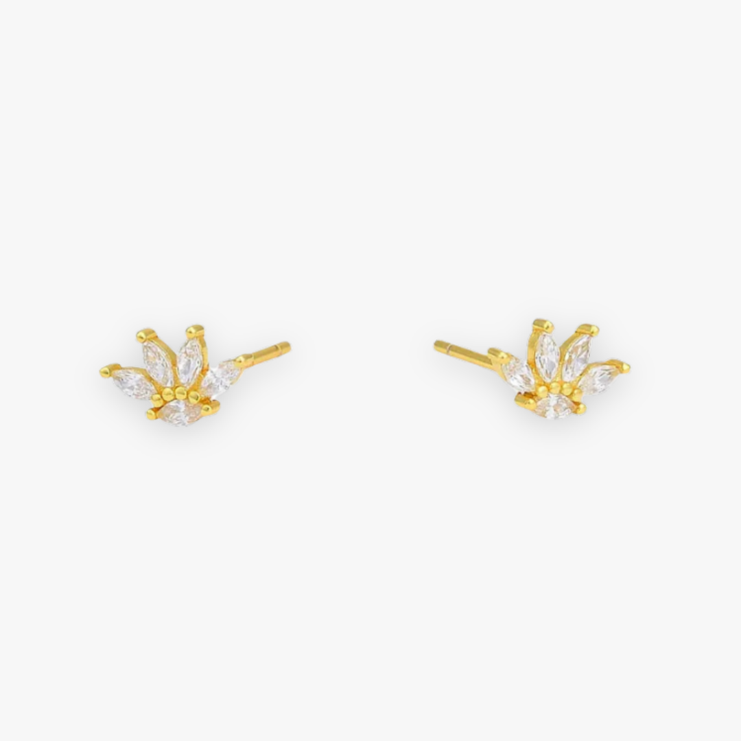 Angle Earrings Gold