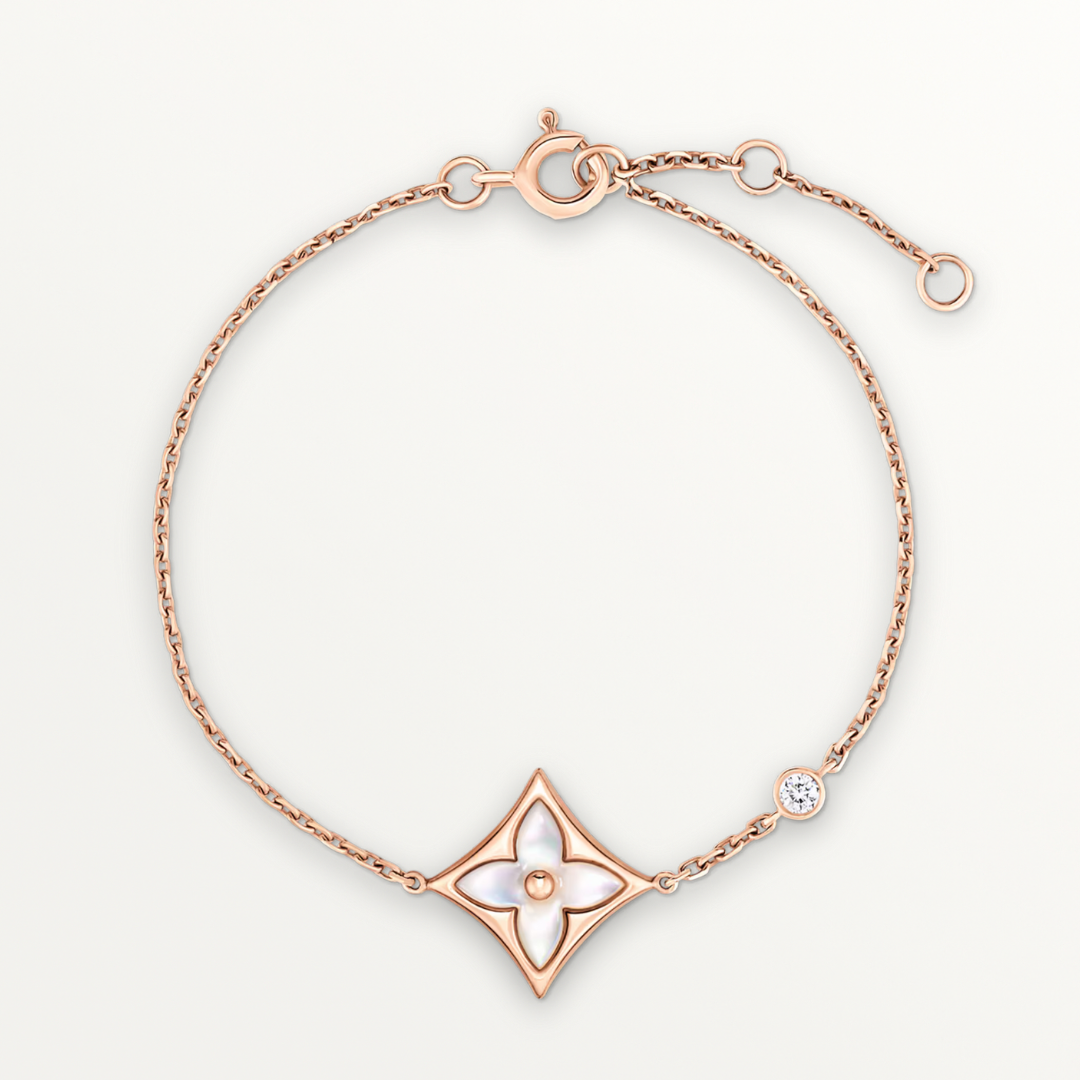 Lilly Star Bracelet Rose Gold