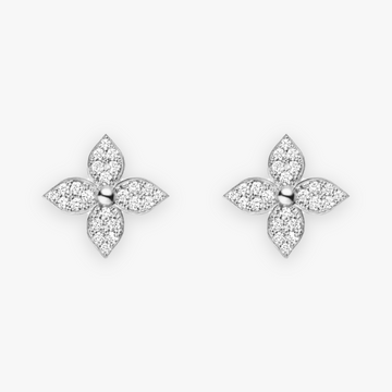 Lilly Star Earrings Sliver