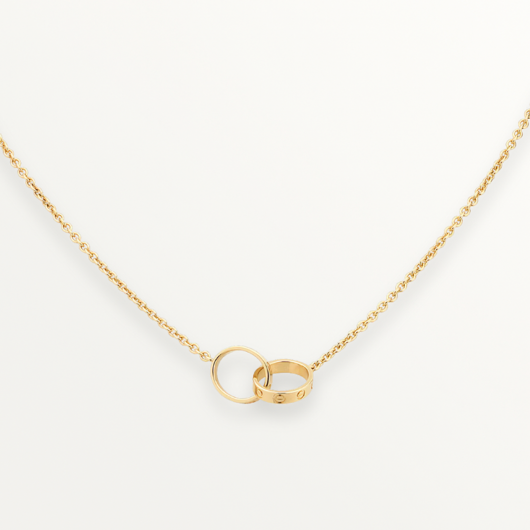 Sera Link Necklace Gold