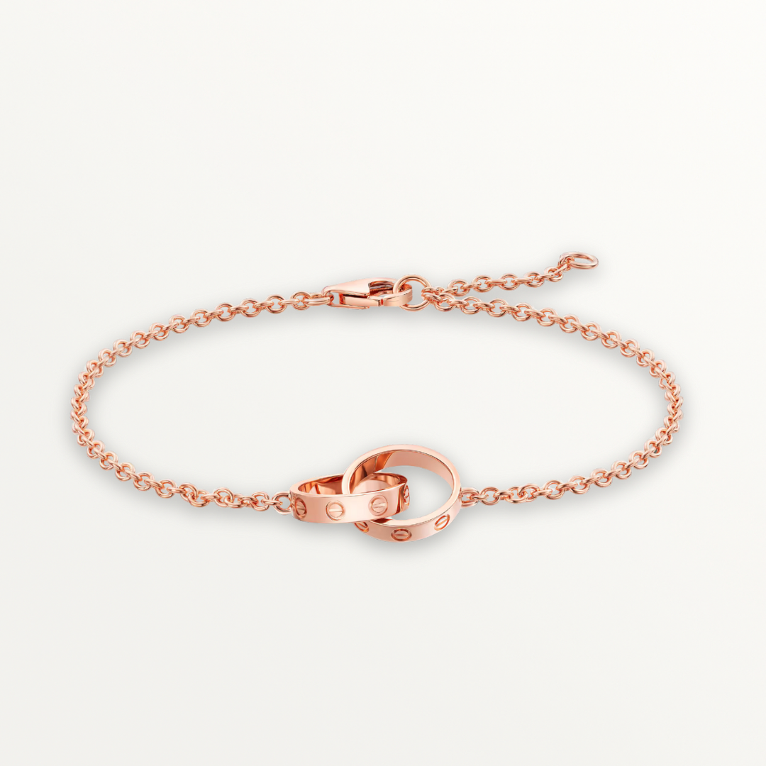 Sera Link Bracelet Rose Gold