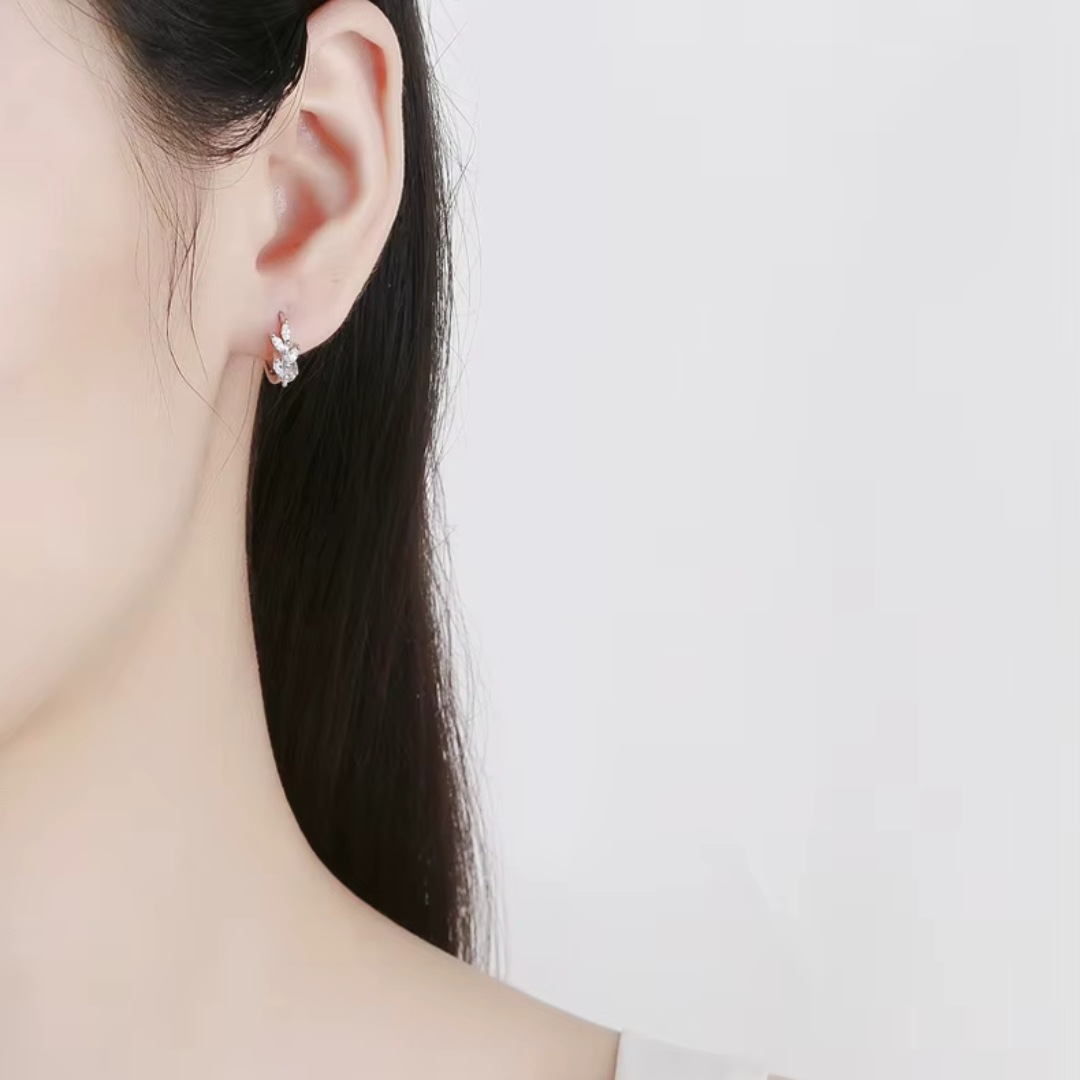 Fash Hoop Earrings Gold