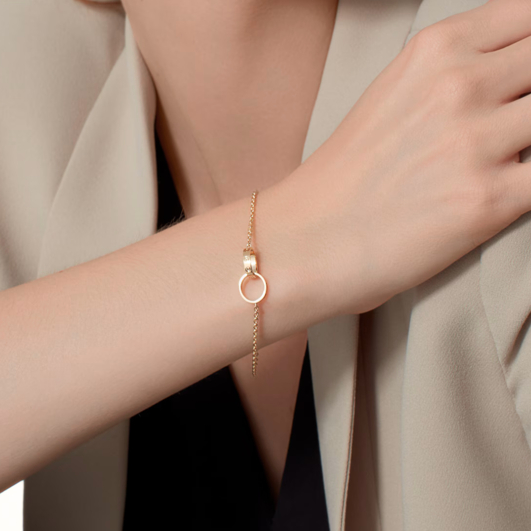 Sera Link Bracelet Gold