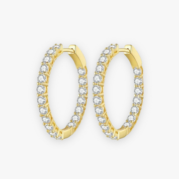 Mylie Hoops Gold