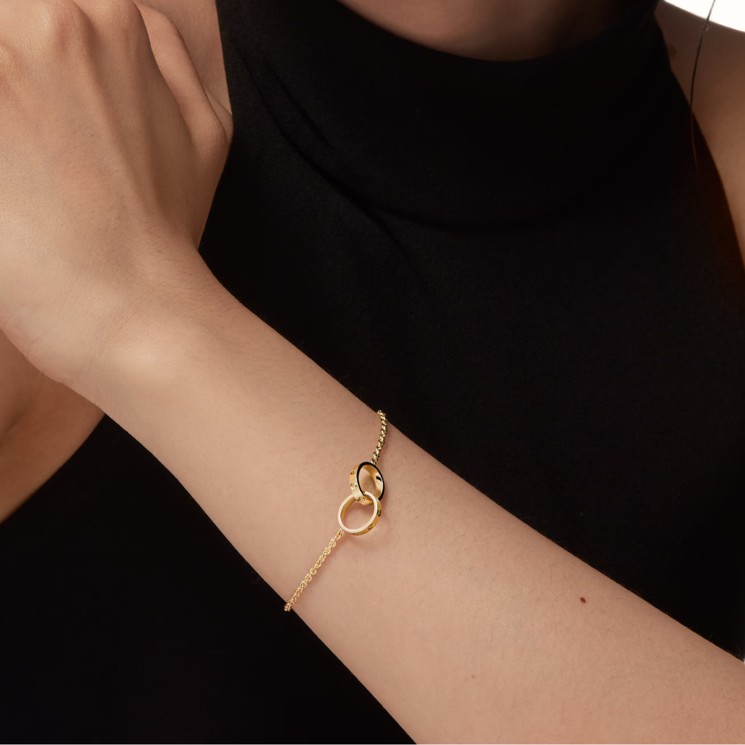 Sera Link Bracelet Gold