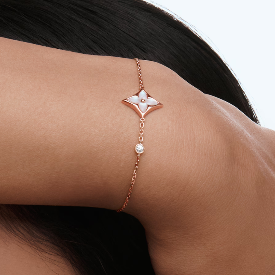 Lilly Star Bracelet Rose Gold