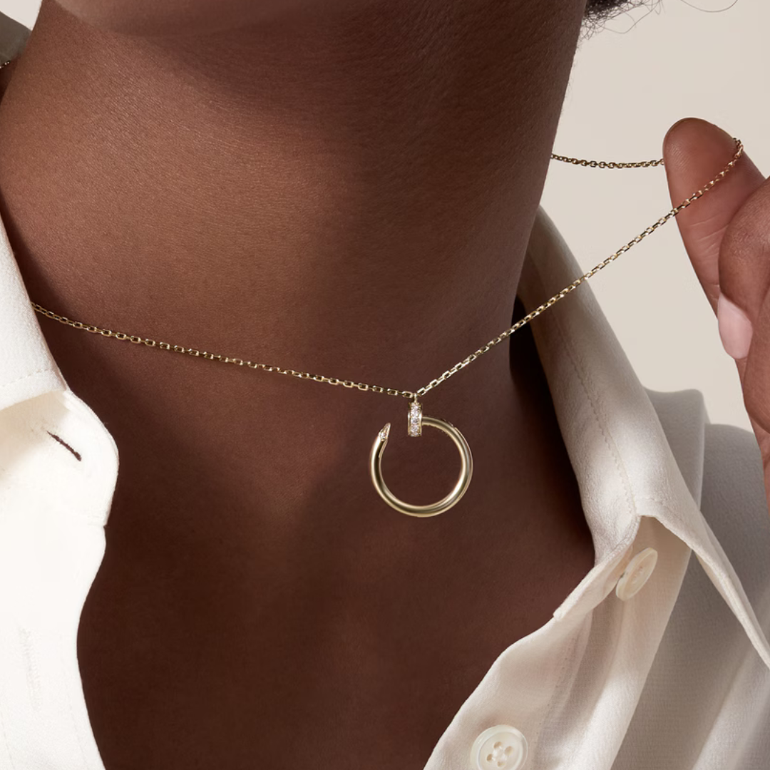 Karti Bangle Necklace Gold