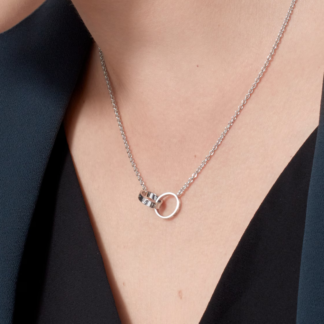 Sera Link Necklace Sliver